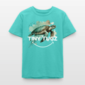 Organic Cotton Teen T-Shirt (Watercolour Art Turtle) - Tiny Tugz™