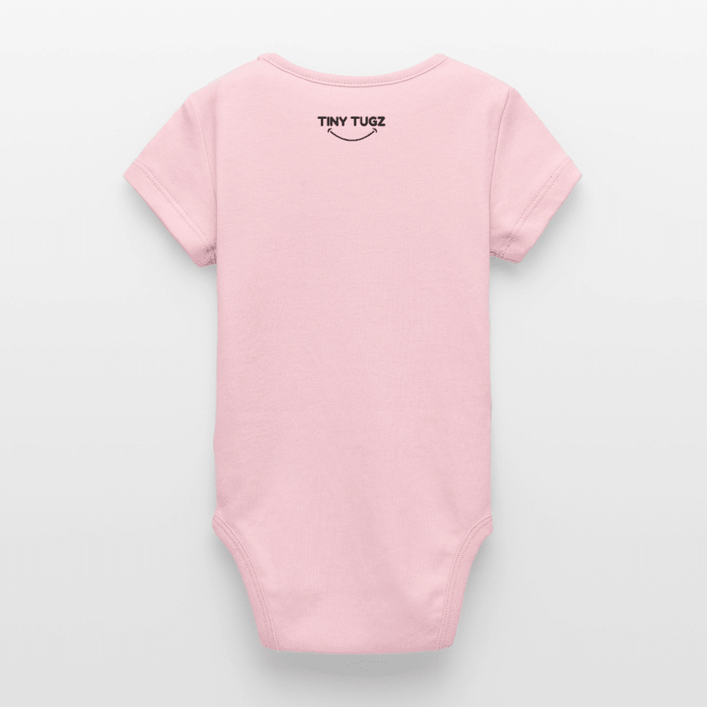 Organic Short-Sleeved Baby Bodysuit (Canvas Koala) - Tiny Tugz™
