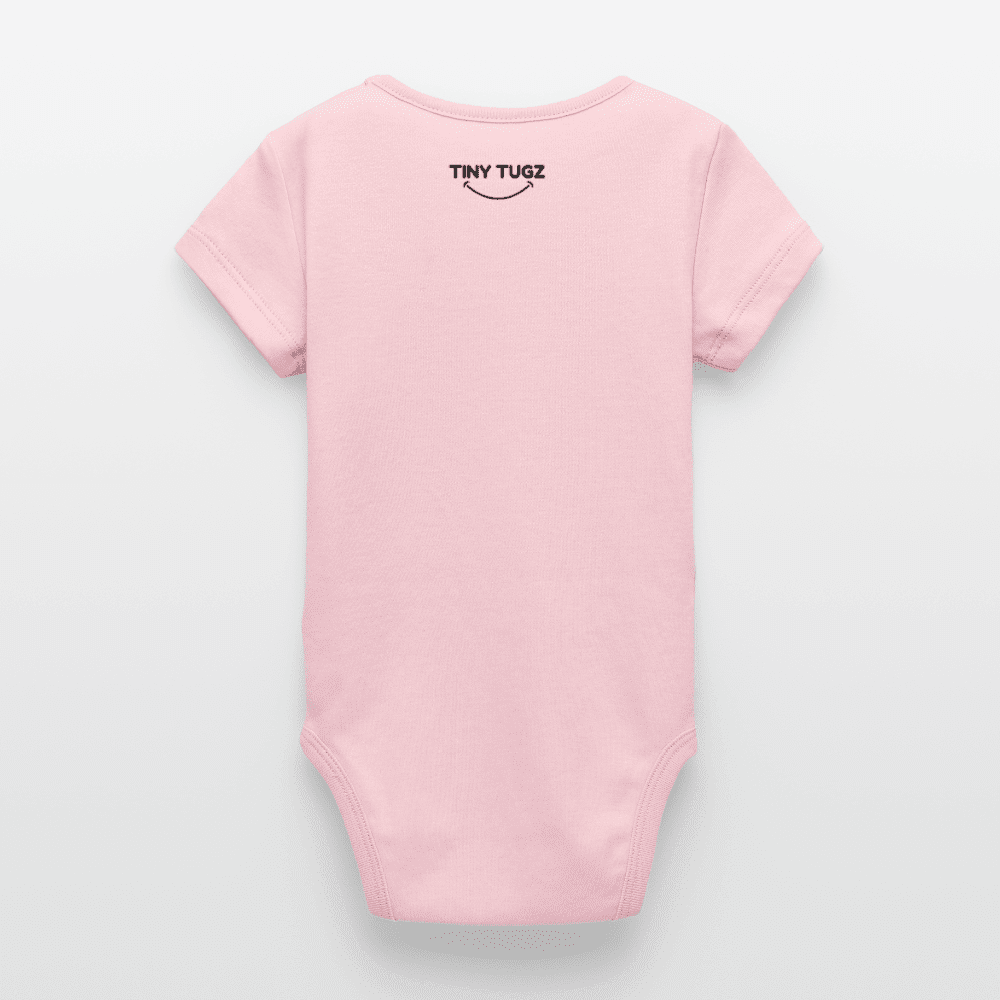 Organic Short-Sleeved Baby Bodysuit (Canvas Unicorn) - Tiny Tugz™