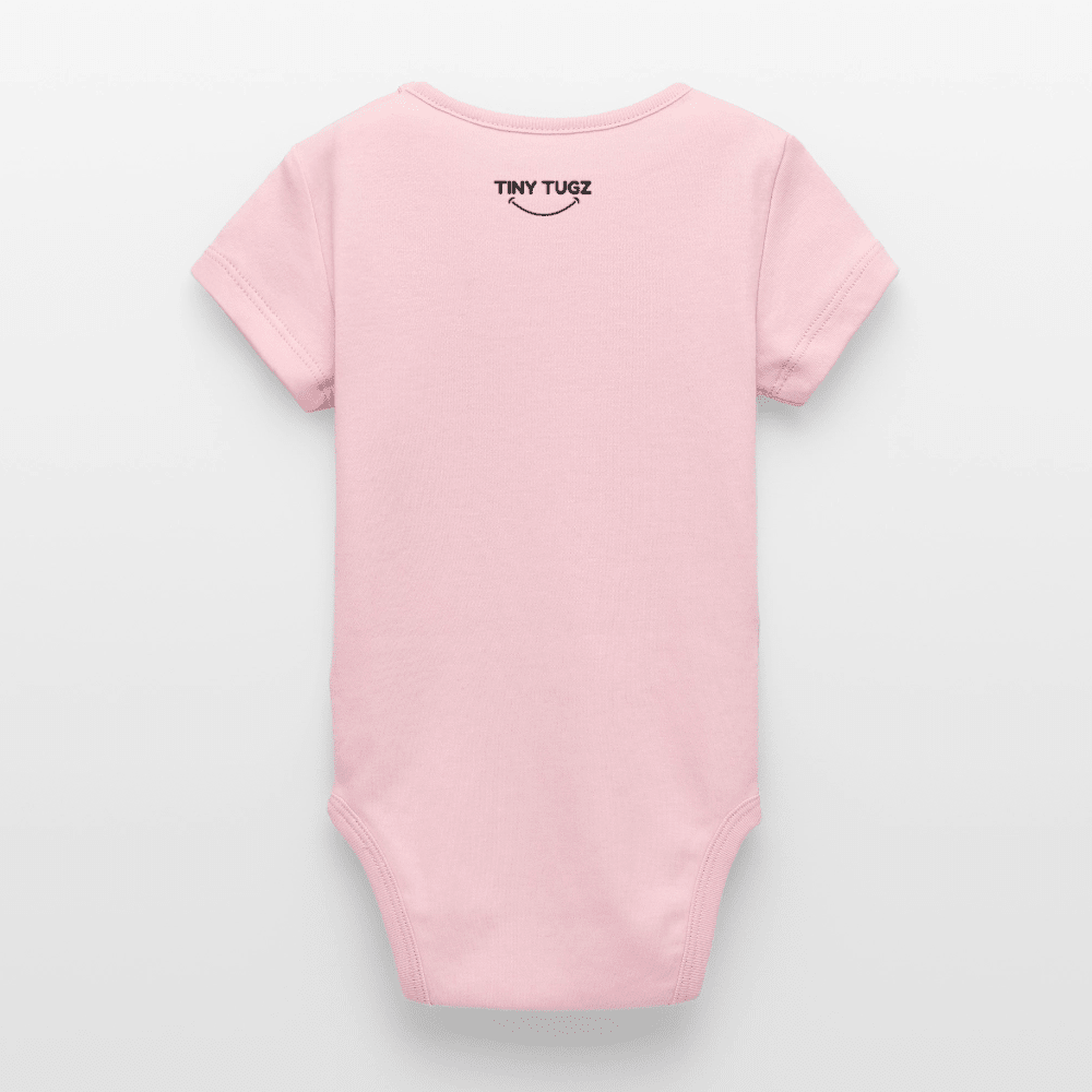Organic Short-Sleeved Baby Bodysuit (Koala Thread Art) - Tiny Tugz™