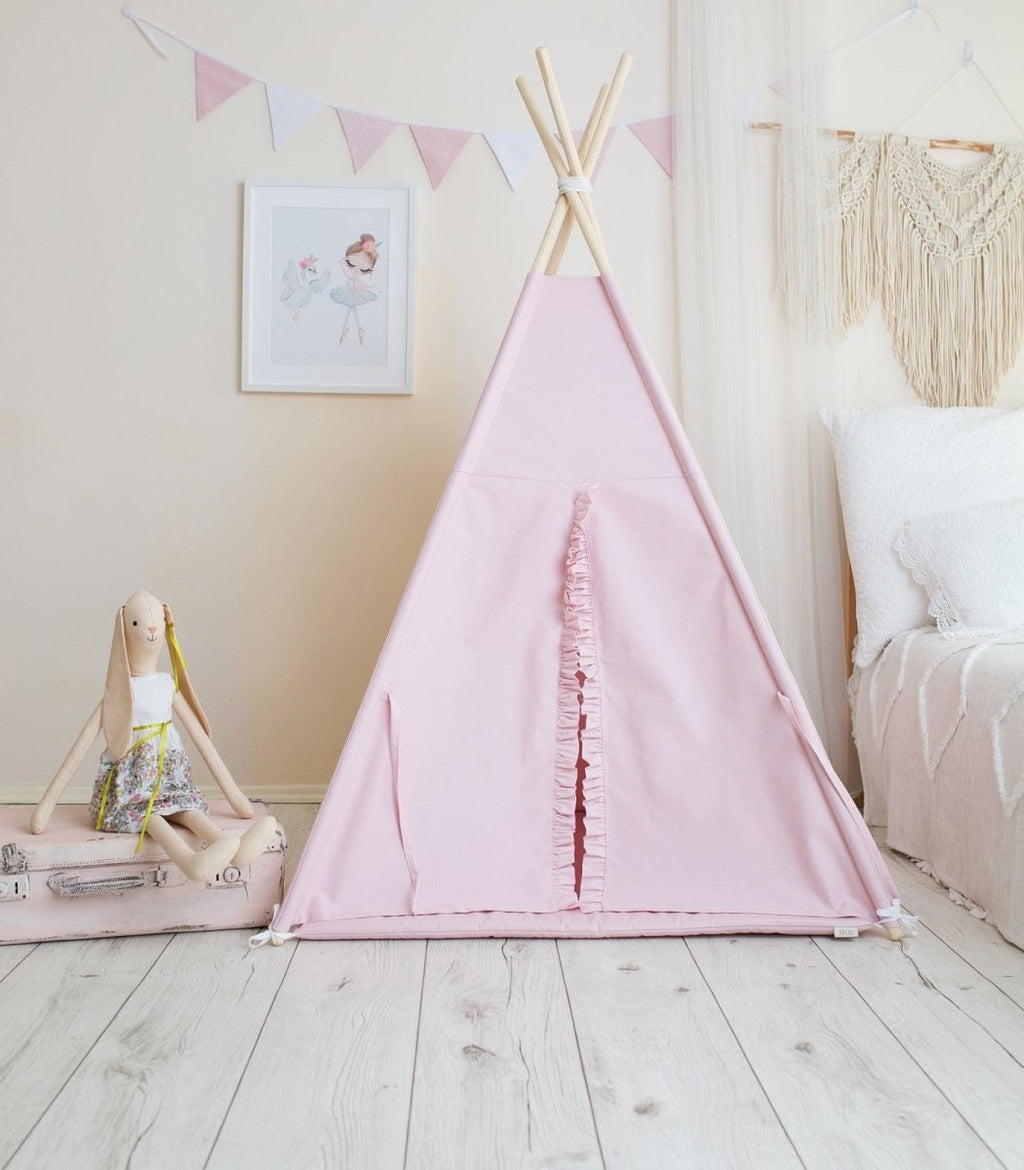 Pink Frill Teepee Tent - Tiny Tugz™