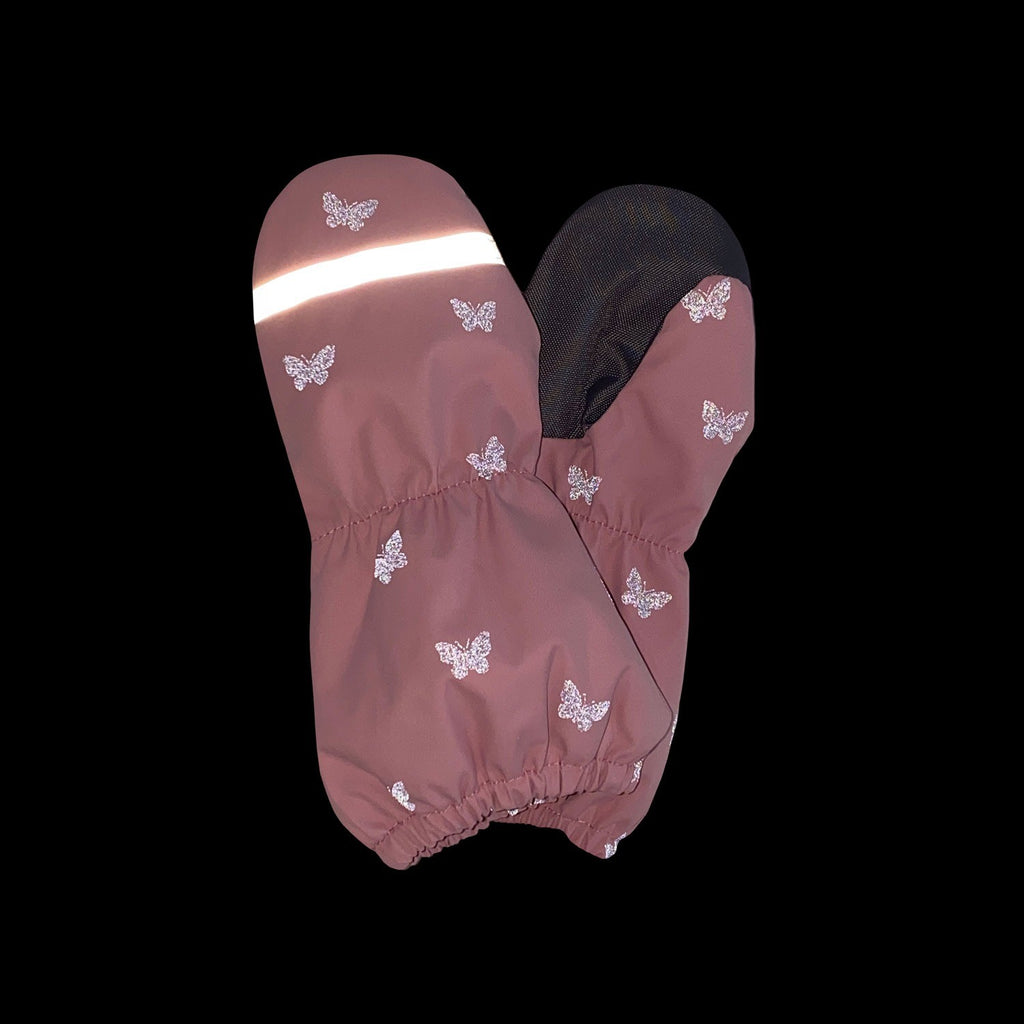 Pink Reflective Spring/Autumn Mittens - Tiny Tugz™