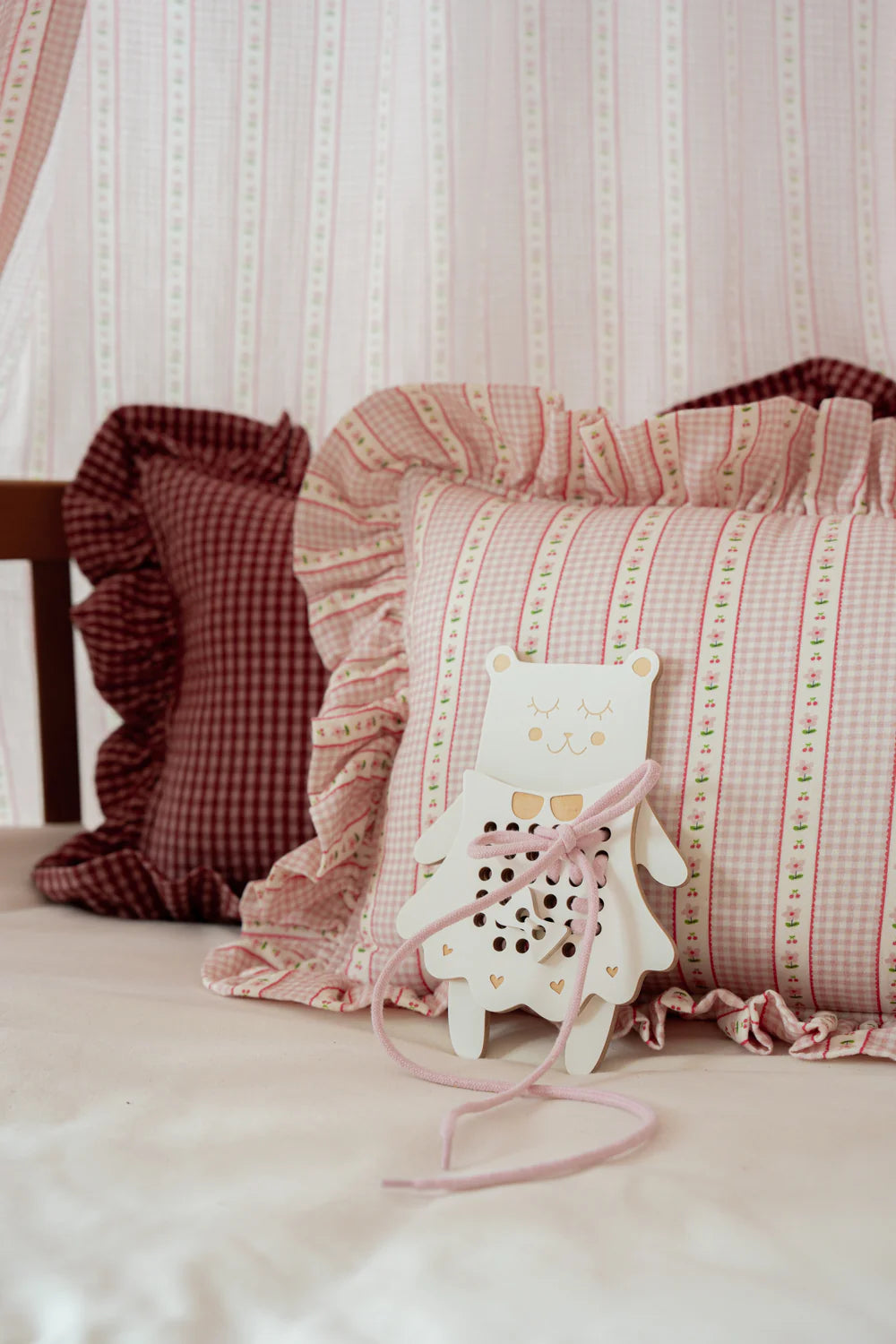 Vintage Muslin Cotton Bed Canopy for Babies & Kids (0–6y)