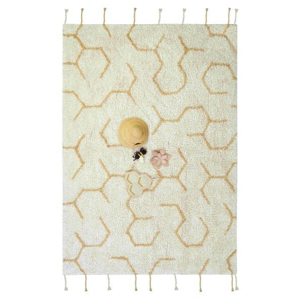 Pollination Cotton Play Rug for Kids (90 x 130cm) - Tiny Tugz™