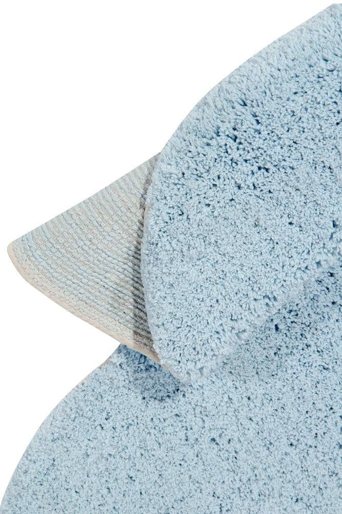 Puffy Dream Blue Cloud Cotton Rug for Kids (110 x 170cm) - Tiny Tugz™
