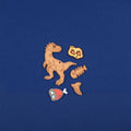 Raptor - Colour-Your-Own Wooden Dinosaur Mini Set - Tiny Tugz™
