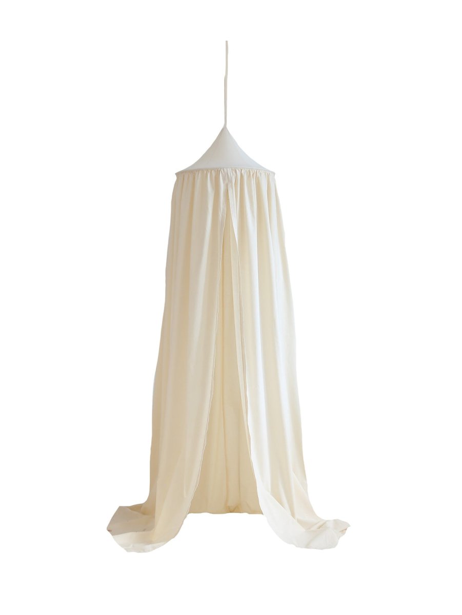 Raw Muslin Cotton Bed Canopy for Babies & Kids (0–6y) - Tiny Tugz™