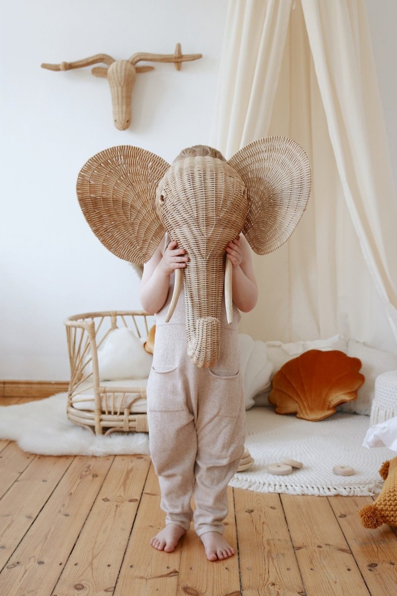 Raw Muslin Cotton Bed Canopy for Babies & Kids (0–6y) - Tiny Tugz™