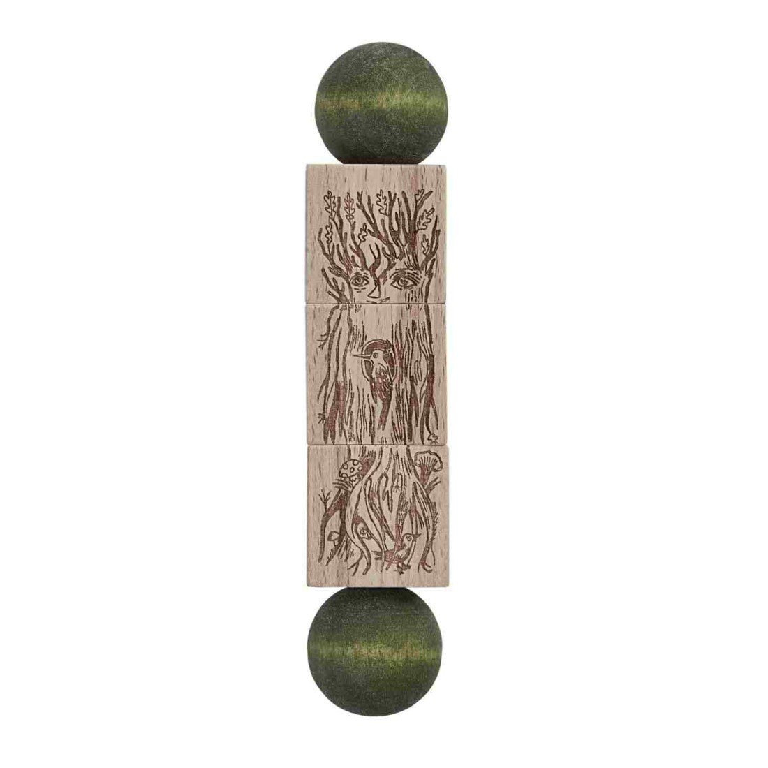 Rotating Wooden Puzzle - Magical Forest (Colourful) - Tiny Tugz™
