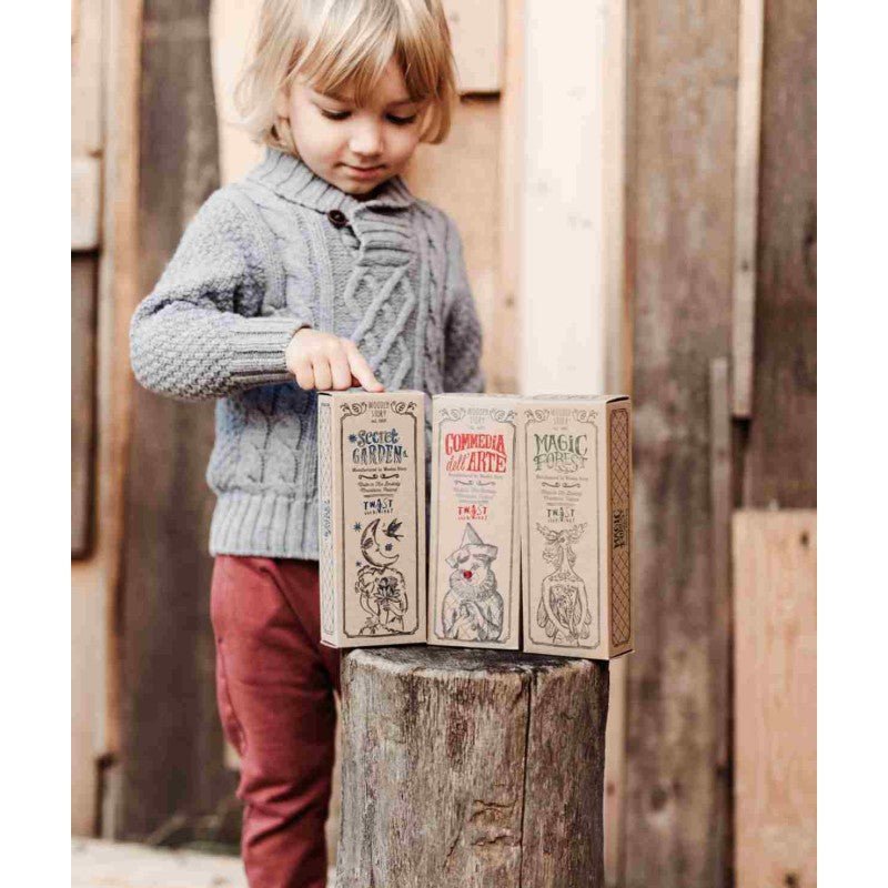 Rotating Wooden Puzzle - Magical Forest (Natural) - Tiny Tugz™