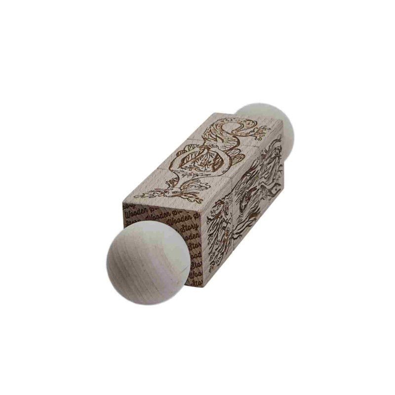 Rotating Wooden Puzzle - Magical Forest (Natural) - Tiny Tugz™