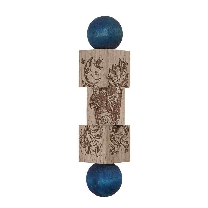 Rotating Wooden Puzzle - Secret Garden (Colourful) - Tiny Tugz™