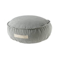 Round Floor Pouf for Kids - Corduroy, 65 cm (Grey) - Tiny Tugz™