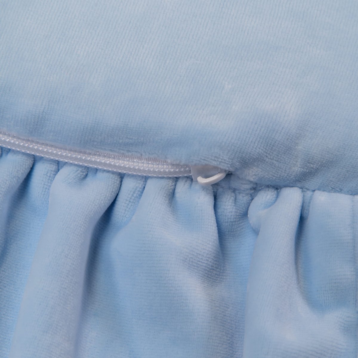 Round Velvet Play Mat for Babies & Children (Blue) - Tiny Tugz™