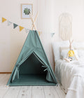 Sage Teepee Tent – OEKO-TEX® certified cotton teepee tent, handmade in Poland