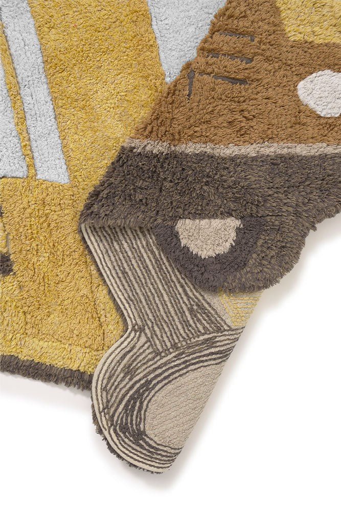 School Bus Cotton Rug for Kids (130 x 90cm) - Tiny Tugz™