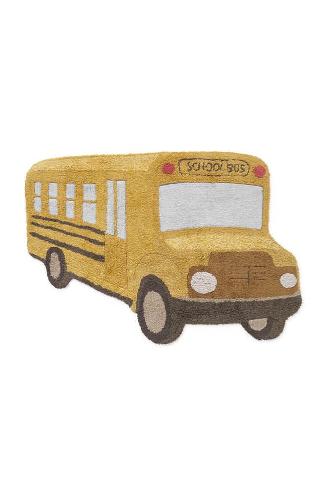 School Bus Cotton Rug for Kids (130 x 90cm) - Tiny Tugz™