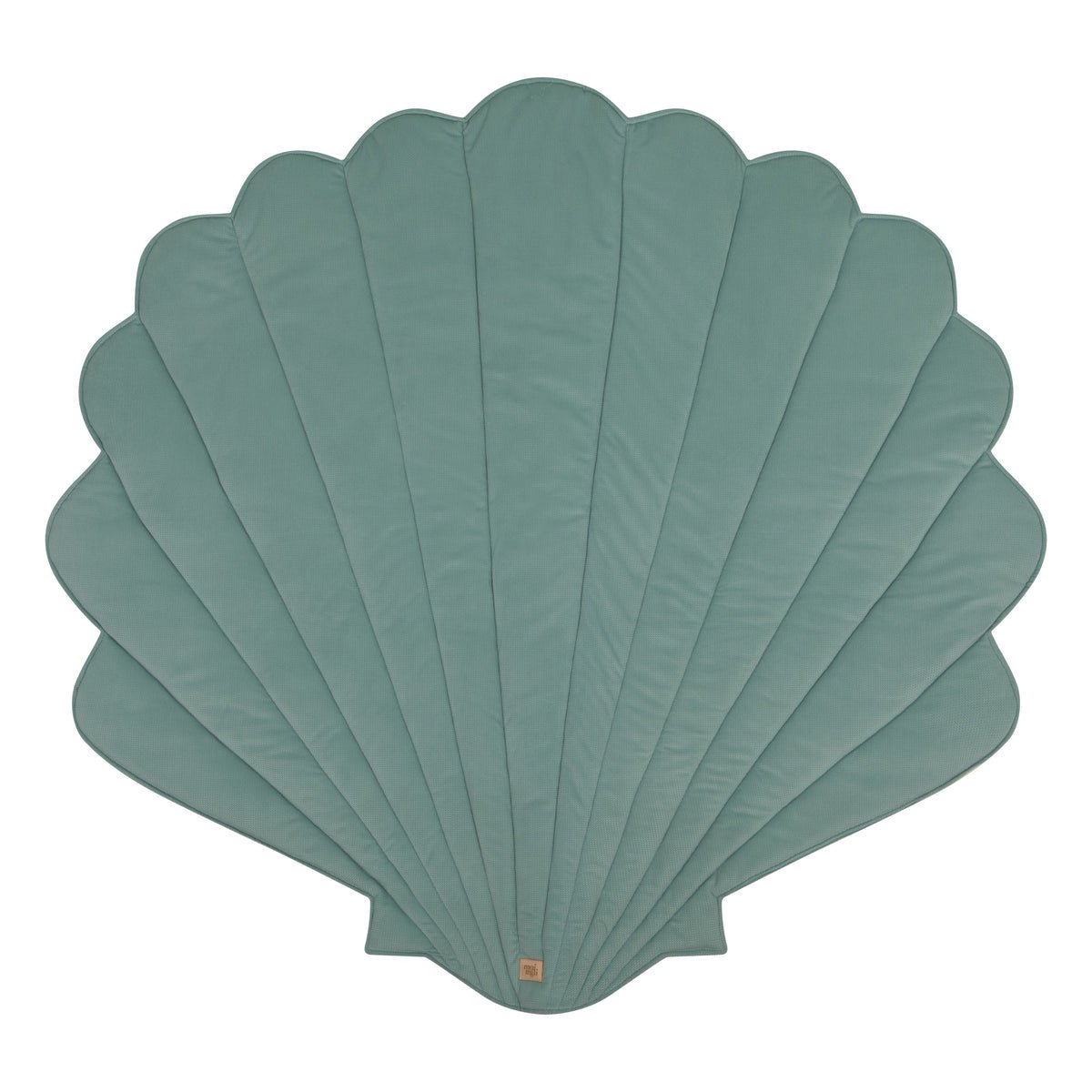 Shell Play Mat (Mint) – Velvet & Cotton, Handmade - Tiny Tugz™