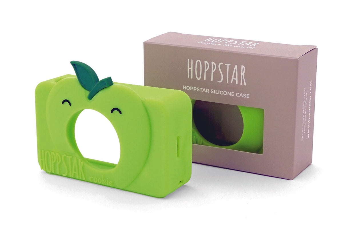 Hoppstar Rookie camera fitted with silicone case