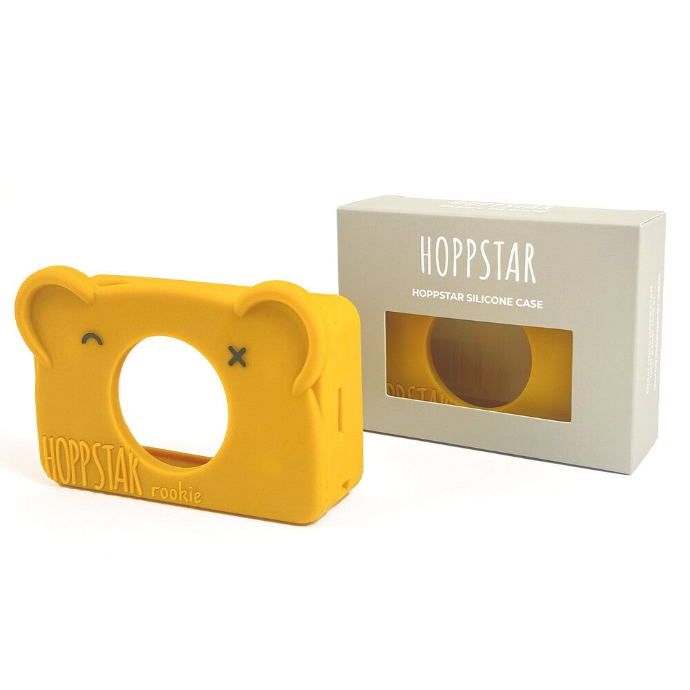 Hoppstar Rookie camera with silicone case, side profile