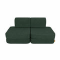 MeowBaby Small Modular Sofa for Kids - Slimcord Forrest
