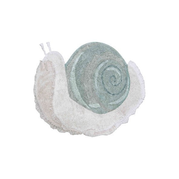 Snail Cotton Rug for Kids (90 x 130cm) - Tiny Tugz™