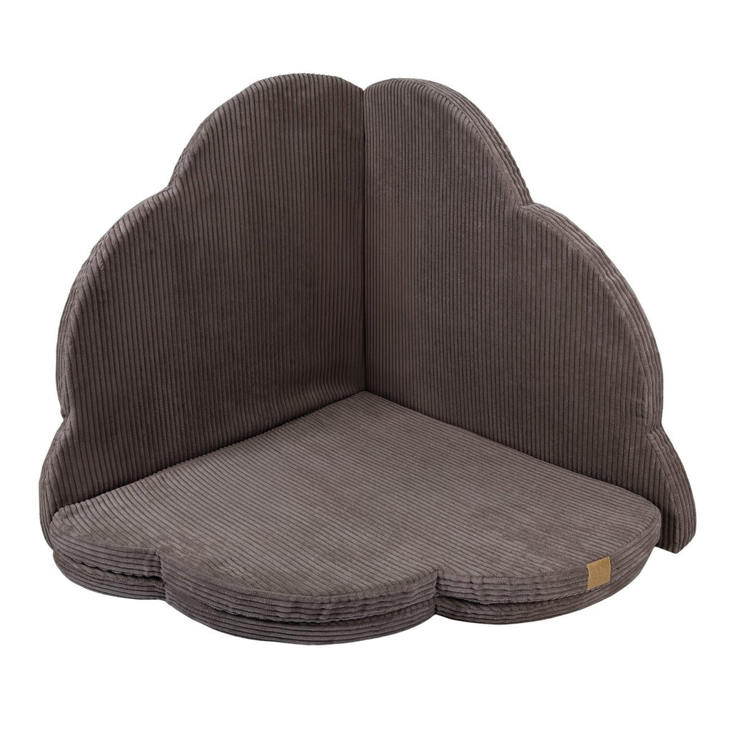 Soft Cloud Play Mat for Babies & Children — Cotton & Corduroy (Brown) - Tiny Tugz™