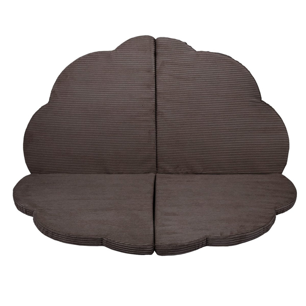 Soft Cloud Play Mat for Babies & Children — Cotton & Corduroy (Brown) - Tiny Tugz™