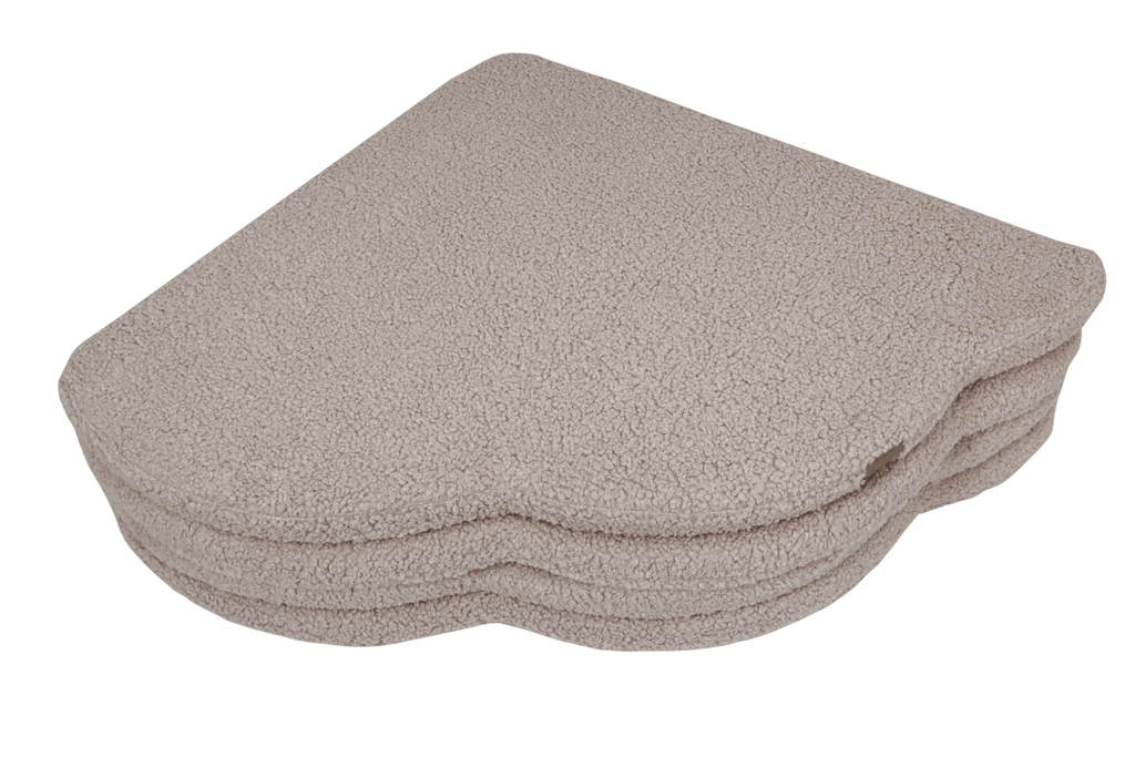 Soft Cloud Play Mat for Babies & Children — Teddy Fleece (Light Grey) - Tiny Tugz™