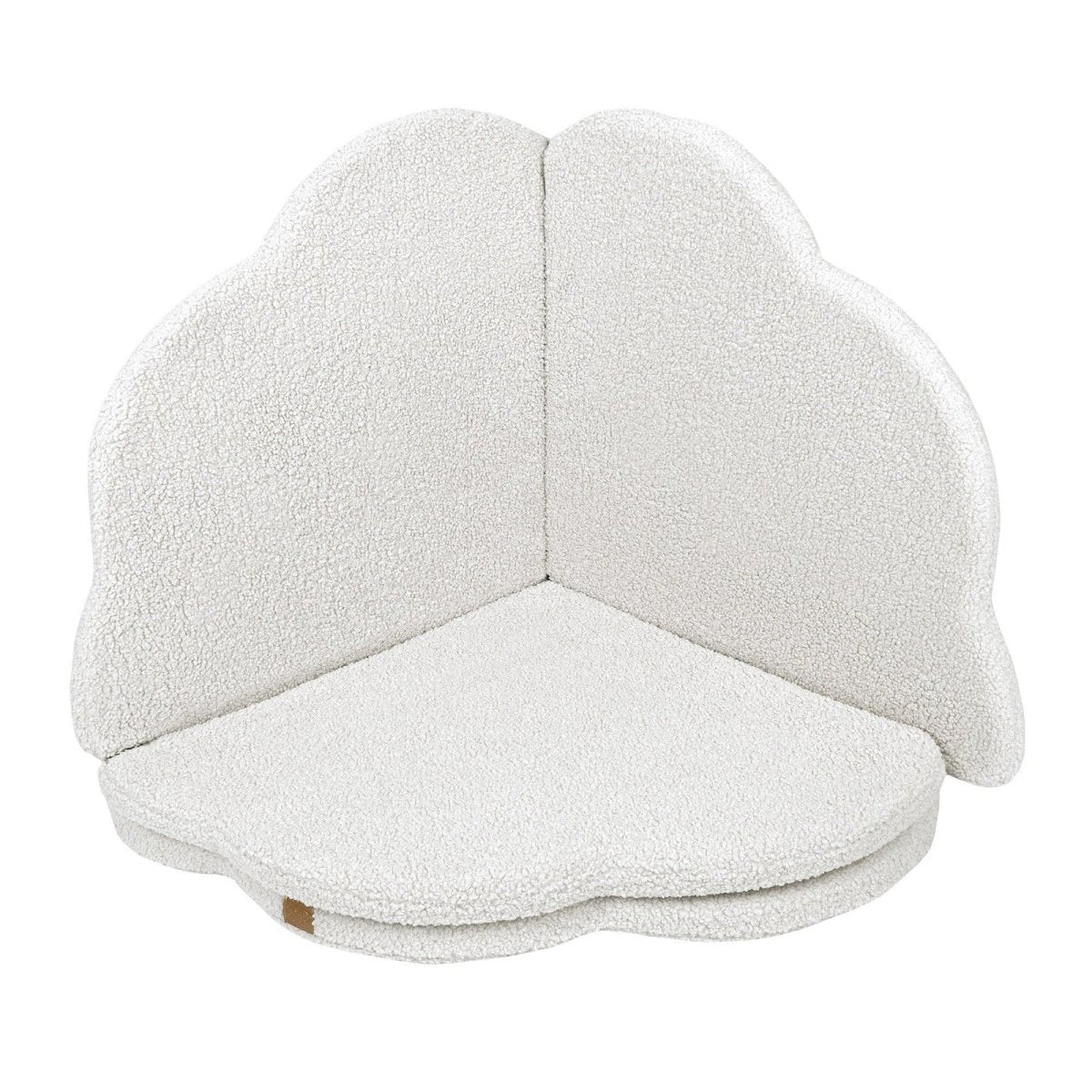 Soft Cloud Play Mat for Babies & Children — Teddy Fleece (White) - Tiny Tugz™