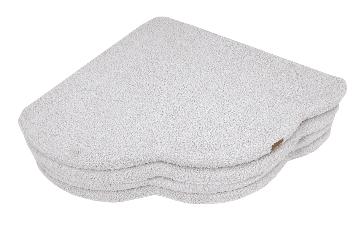 Soft Cloud Play Mat for Babies & Children — Teddy Fleece (White) - Tiny Tugz™