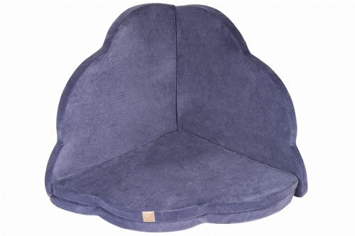 Soft Cloud Play Mat for Babies & Children — Velvet (Blue-Grey) - Tiny Tugz™
