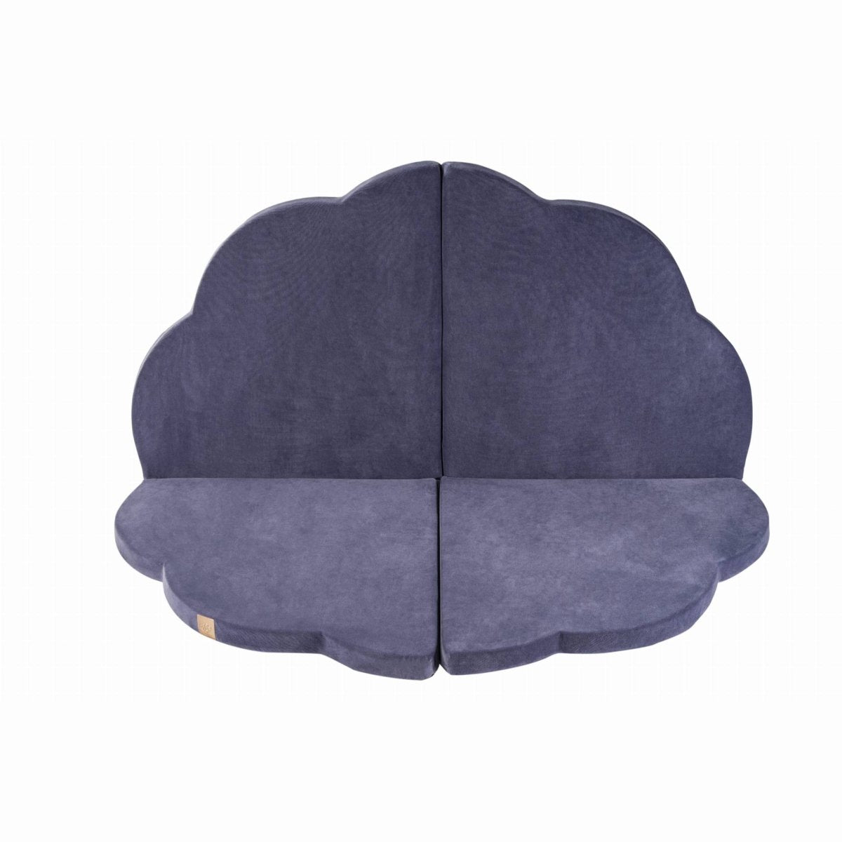 Soft Cloud Play Mat for Babies & Children — Velvet (Blue-Grey) - Tiny Tugz™