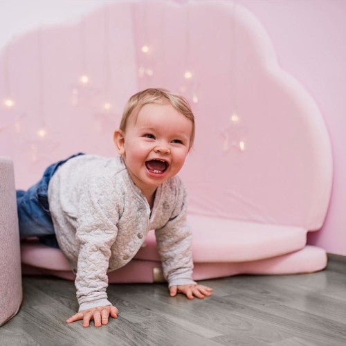 Soft Cloud Play Mat for Babies & Children — Velvet (Pink) - Tiny Tugz™