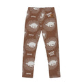 Soft Cotton Leggings for Toddlers & Kids (Cinnamon Lions) - Tiny Tugz™