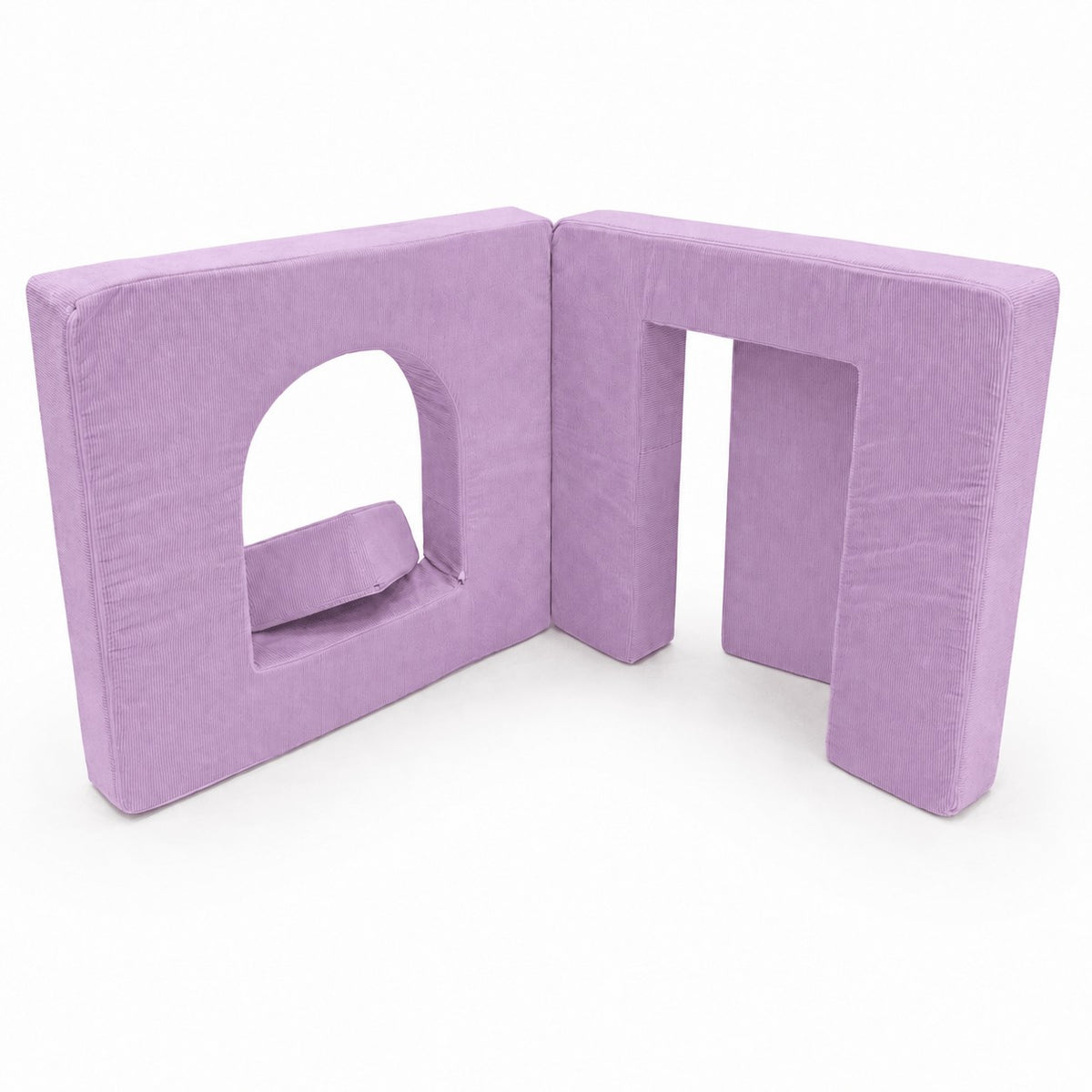 MeowBaby Soft Play Set for Toddlers, 4 Elements - Lavender