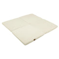 Soft Square Play Mat for Babies & Children — Teddy Fleece (Cream) - Tiny Tugz™