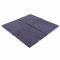 Soft Square Play Mat for Babies & Children — Velvet (Blue-Grey) - Tiny Tugz™