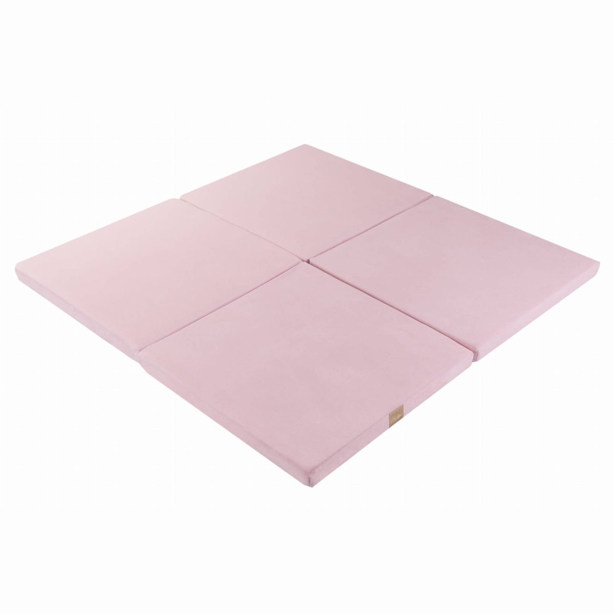 Soft Square Play Mat for Babies & Children — Velvet (Pink) - Tiny Tugz™