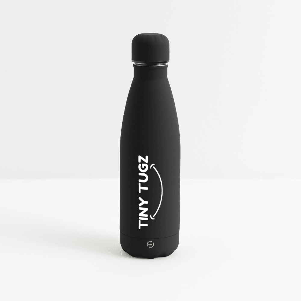 Soft Touch Recycled Stainless Steel Water Bottle - Tiny Tugz™
