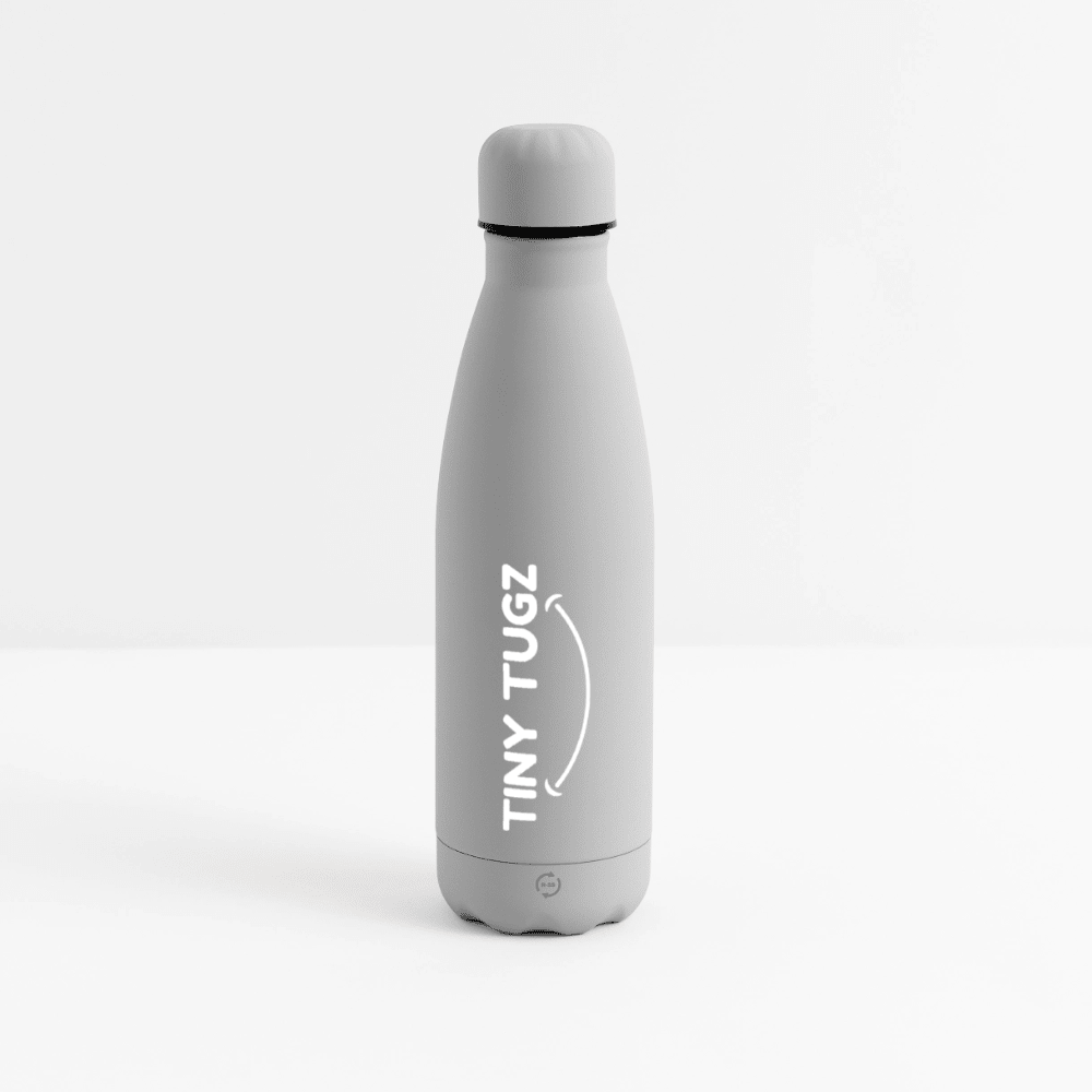 Soft Touch Recycled Stainless Steel Water Bottle - Tiny Tugz™