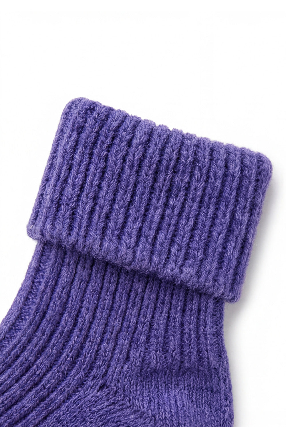 Wool Baby Socks - Violet