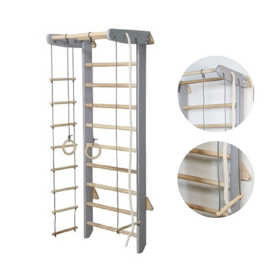 Sportbaby Standard Grey 2 Wooden Wall Bars