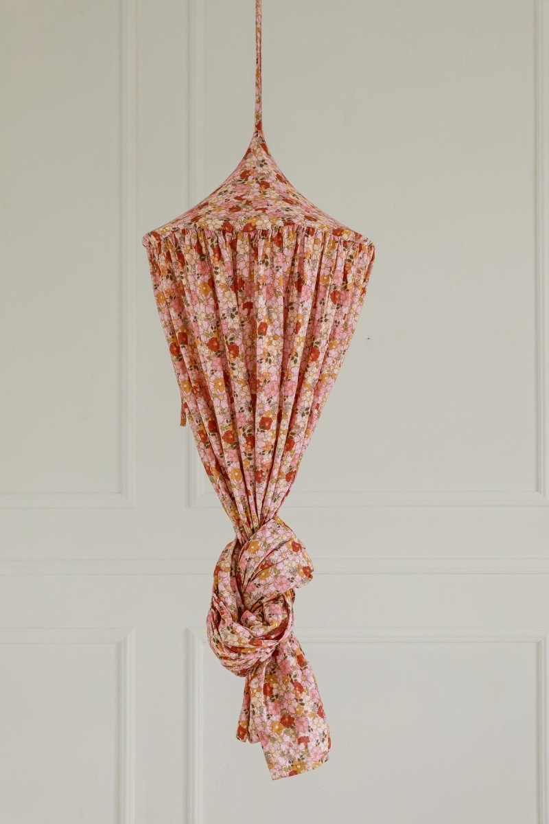 Spring Garden Muslin Cotton Bed Canopy for Babies & Kids (0–6y) - Tiny Tugz™