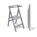 STEP'n'FOLD Foldable Montessori Learning Tower - Grey - Tiny Tugz™