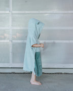 Surfbear Kids Bath Poncho - Green