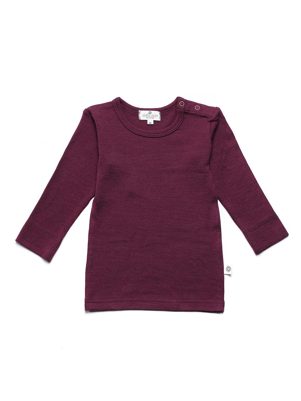 Wool Baby & Children's Sweater - Merino Wool - Fig