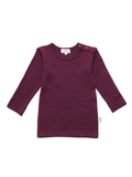 Wool Baby & Children's Sweater - Merino Wool - Fig