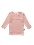 Wool Baby & Children's Sweater - Merino Wool - Misty Rose