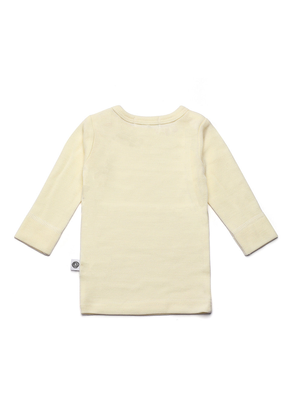 Wool Baby Sweater / Long-Sleeve Shirt - Merino Wool - Natural